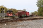 Relocated to the rail park, the old Griffith tower watches trains still pass by